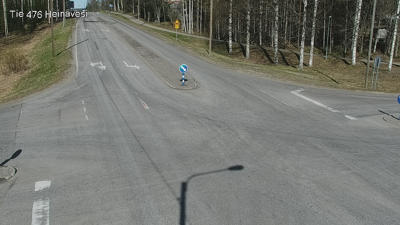 Weather Camera Image Väg 476 Heinävesi, Heinävesi, Pohjois-Karjala