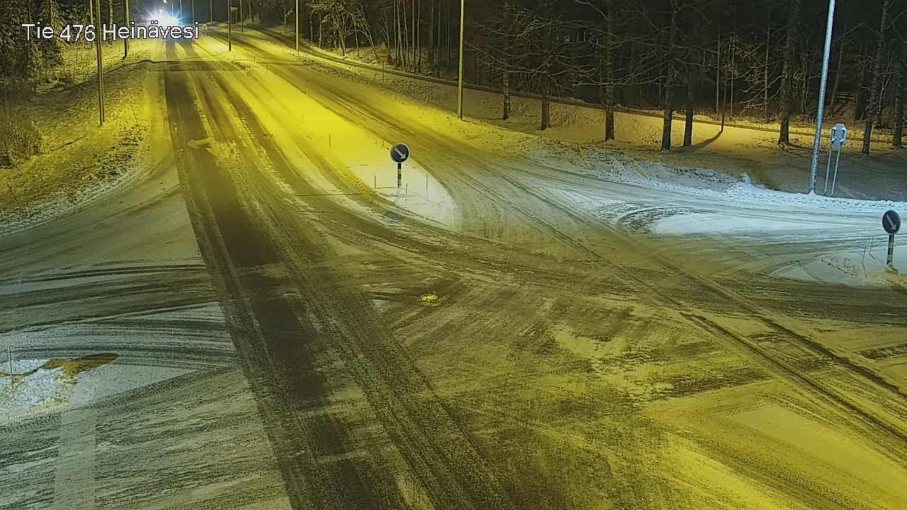 Weather Camera Image Väg 476 Heinävesi, Heinävesi, Pohjois-Karjala