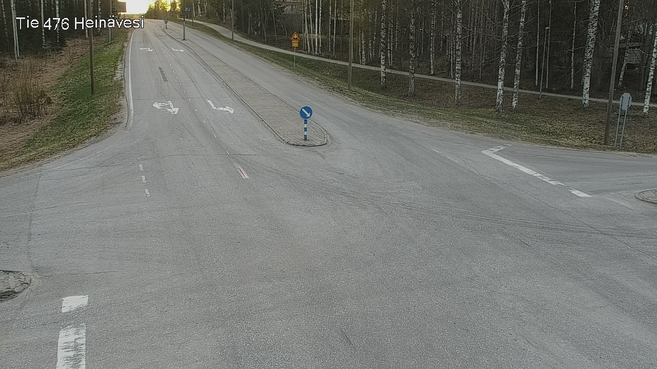 Weather Camera Image Väg 476 Heinävesi, Heinävesi, Pohjois-Karjala
