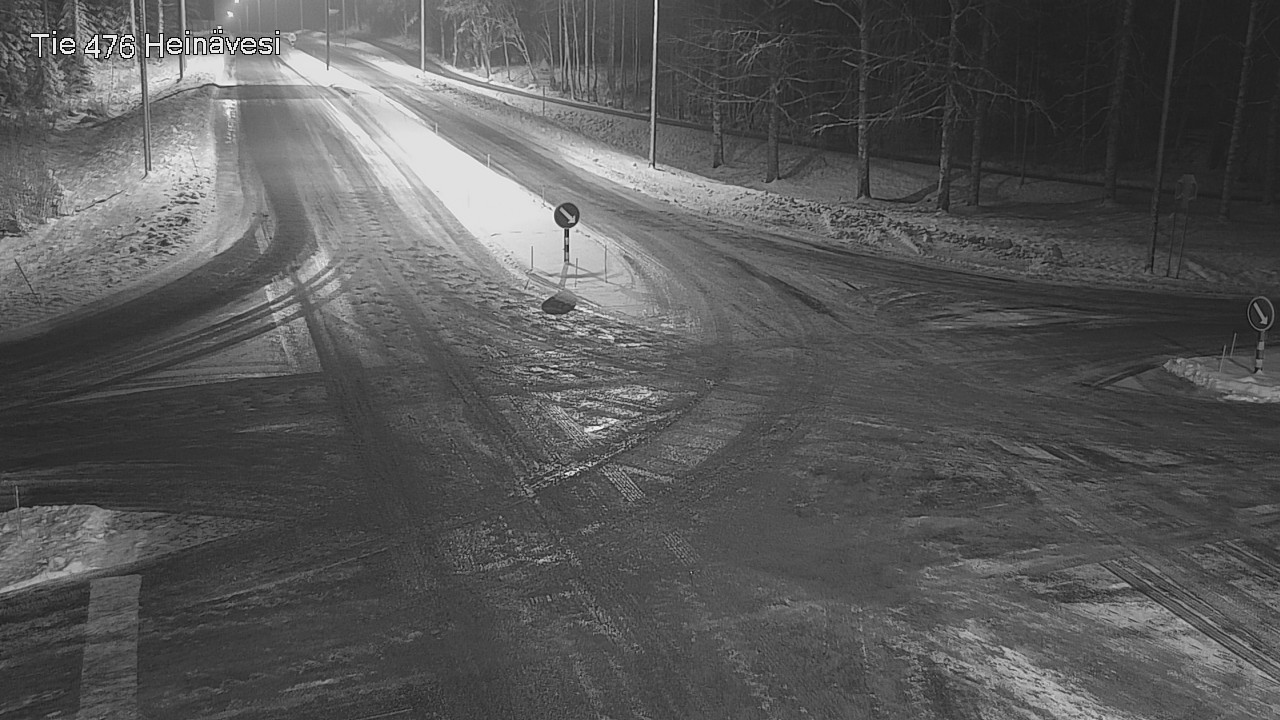 Weather Camera Image Väg 476 Heinävesi, Heinävesi, Pohjois-Karjala