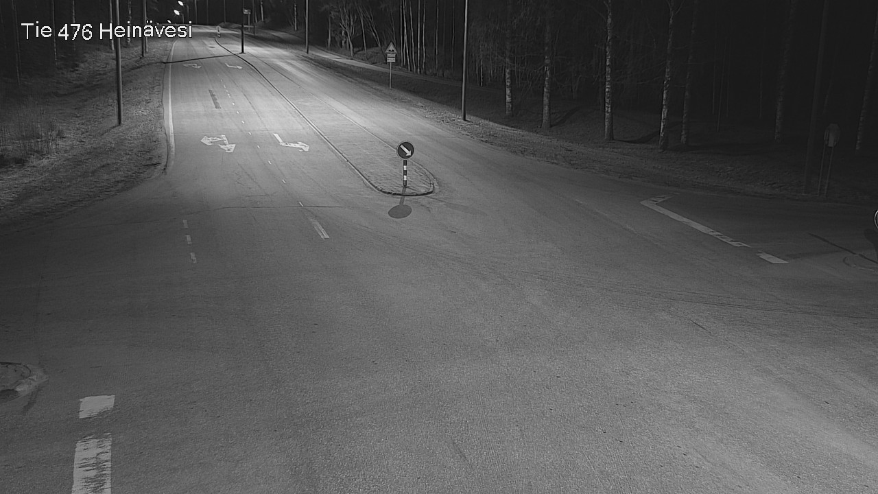Weather Camera Image Väg 476 Heinävesi, Heinävesi, Pohjois-Karjala