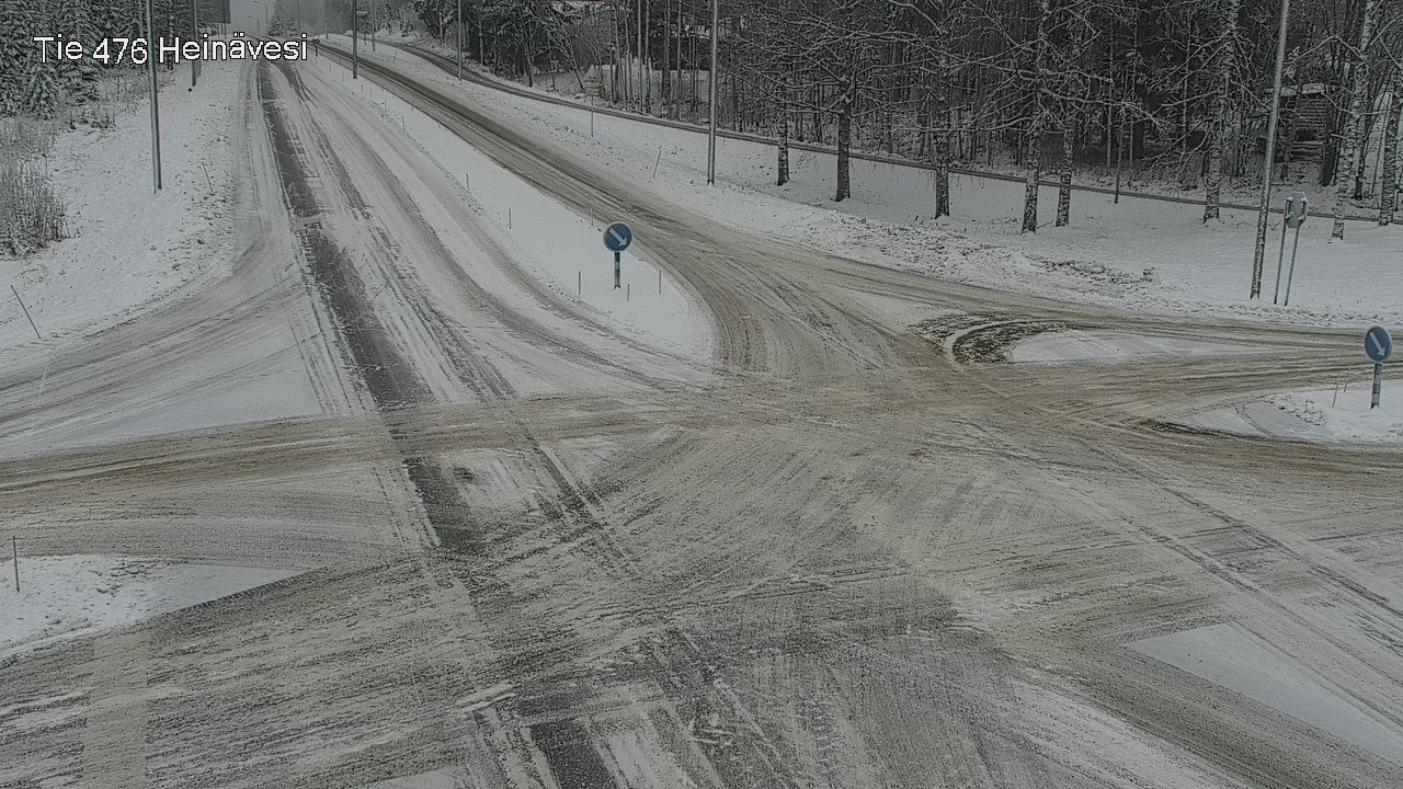 Weather Camera Image Väg 476 Heinävesi, Heinävesi, Pohjois-Karjala