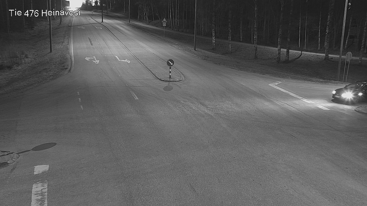 Weather Camera Image Väg 476 Heinävesi, Heinävesi, Pohjois-Karjala