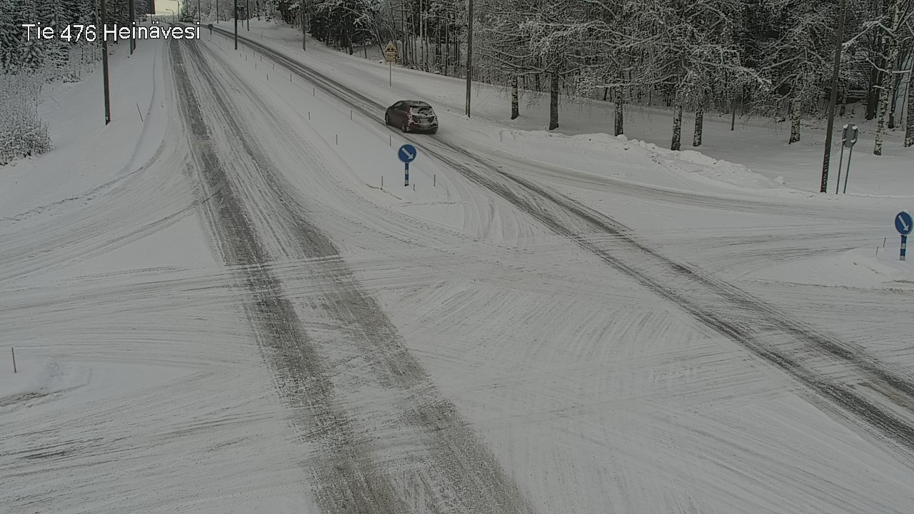 Weather Camera Image Road 476 Heinävesi, Heinävesi, Pohjois-Karjala