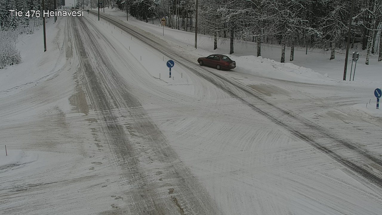 Weather Camera Image Road 476 Heinävesi, Heinävesi, Pohjois-Karjala