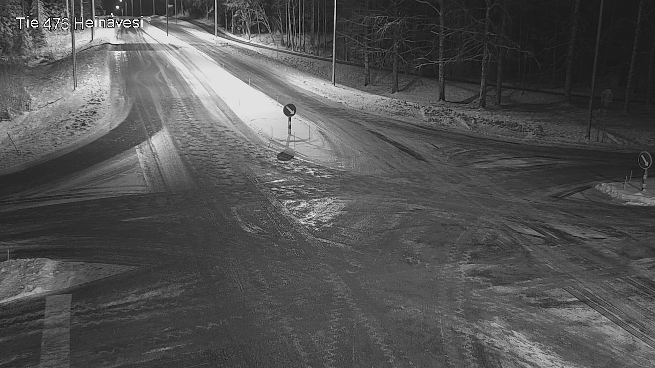 Weather Camera Image Väg 476 Heinävesi, Heinävesi, Pohjois-Karjala