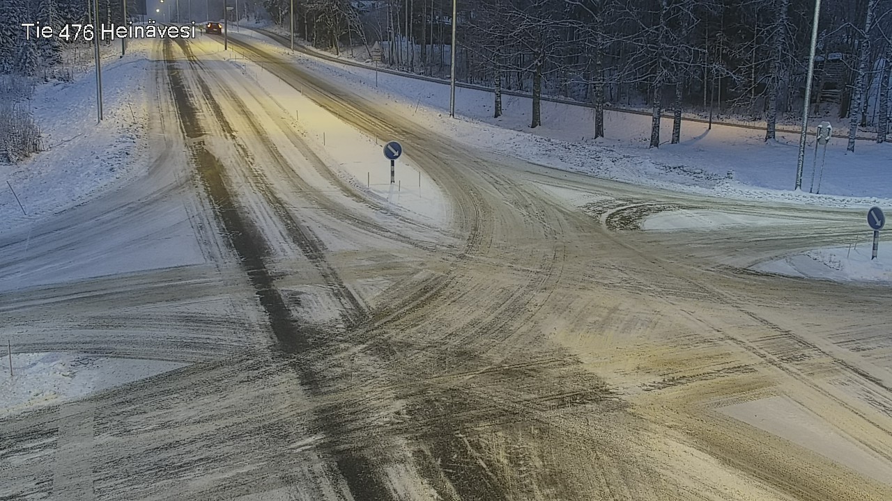 Weather Camera Image Väg 476 Heinävesi, Heinävesi, Pohjois-Karjala