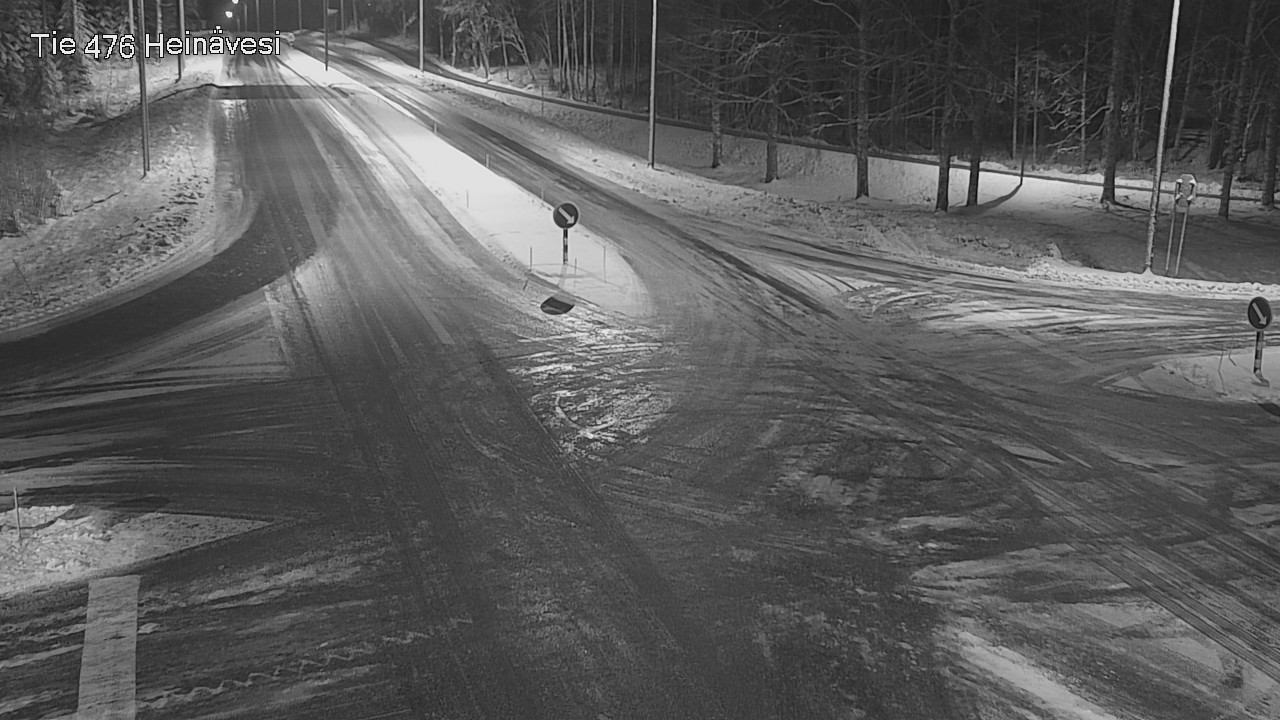 Weather Camera Image Väg 476 Heinävesi, Heinävesi, Pohjois-Karjala