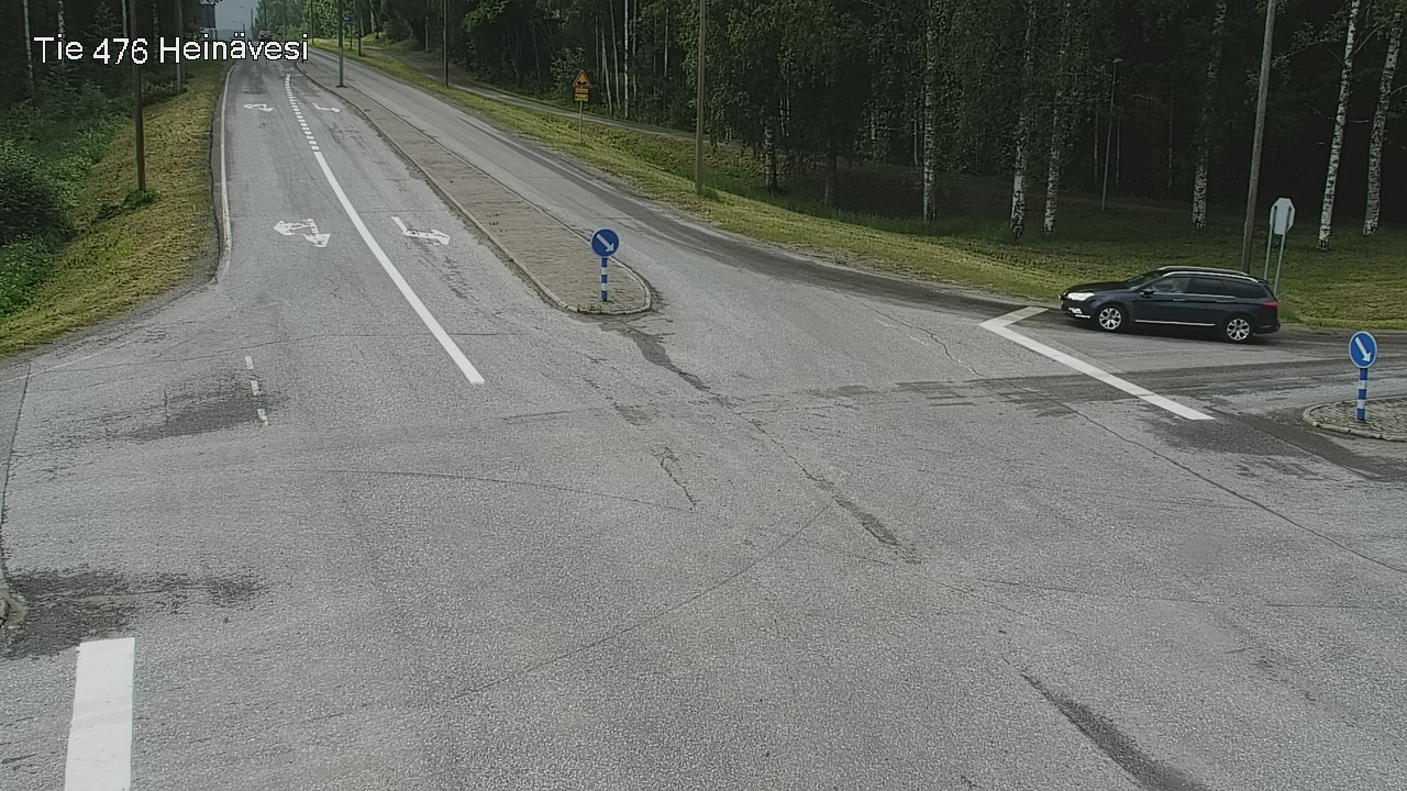 Weather Camera Image Väg 476 Heinävesi, Heinävesi, Pohjois-Karjala