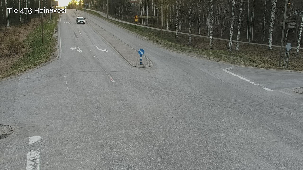Weather Camera Image Väg 476 Heinävesi, Heinävesi, Pohjois-Karjala