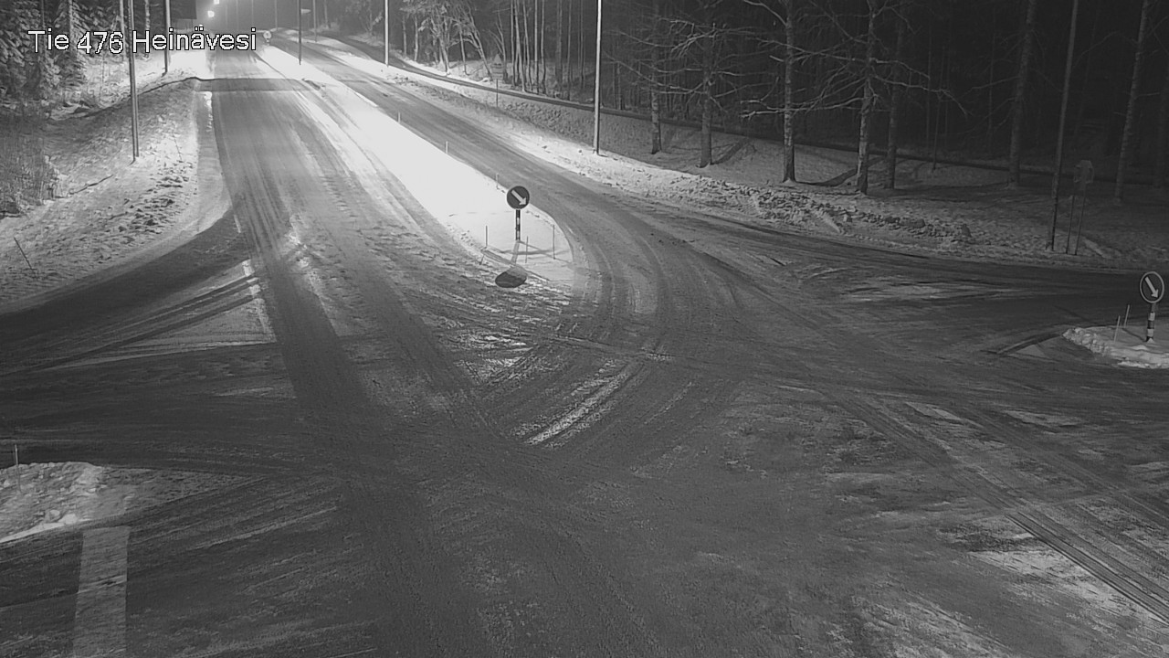 Weather Camera Image Väg 476 Heinävesi, Heinävesi, Pohjois-Karjala