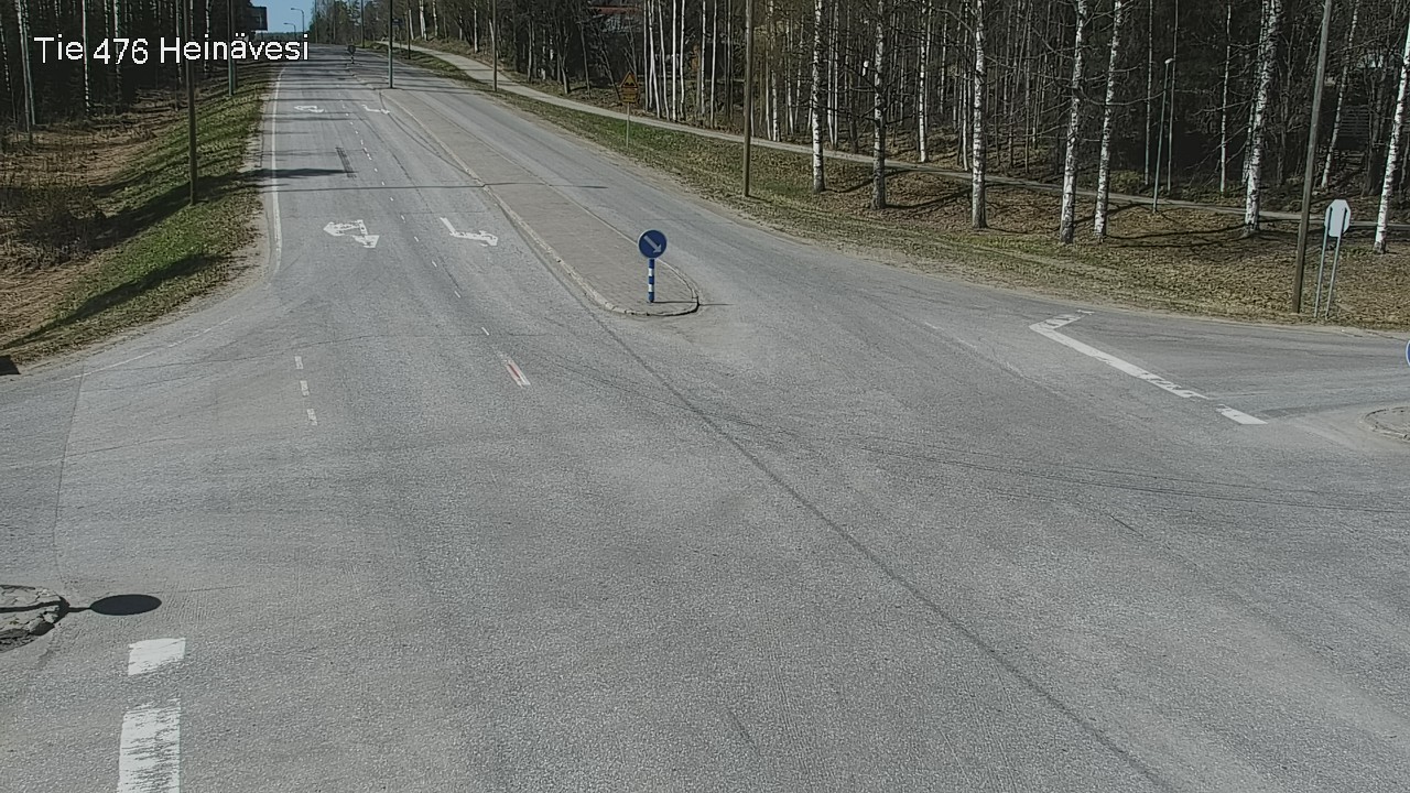 Weather Camera Image Väg 476 Heinävesi, Heinävesi, Pohjois-Karjala