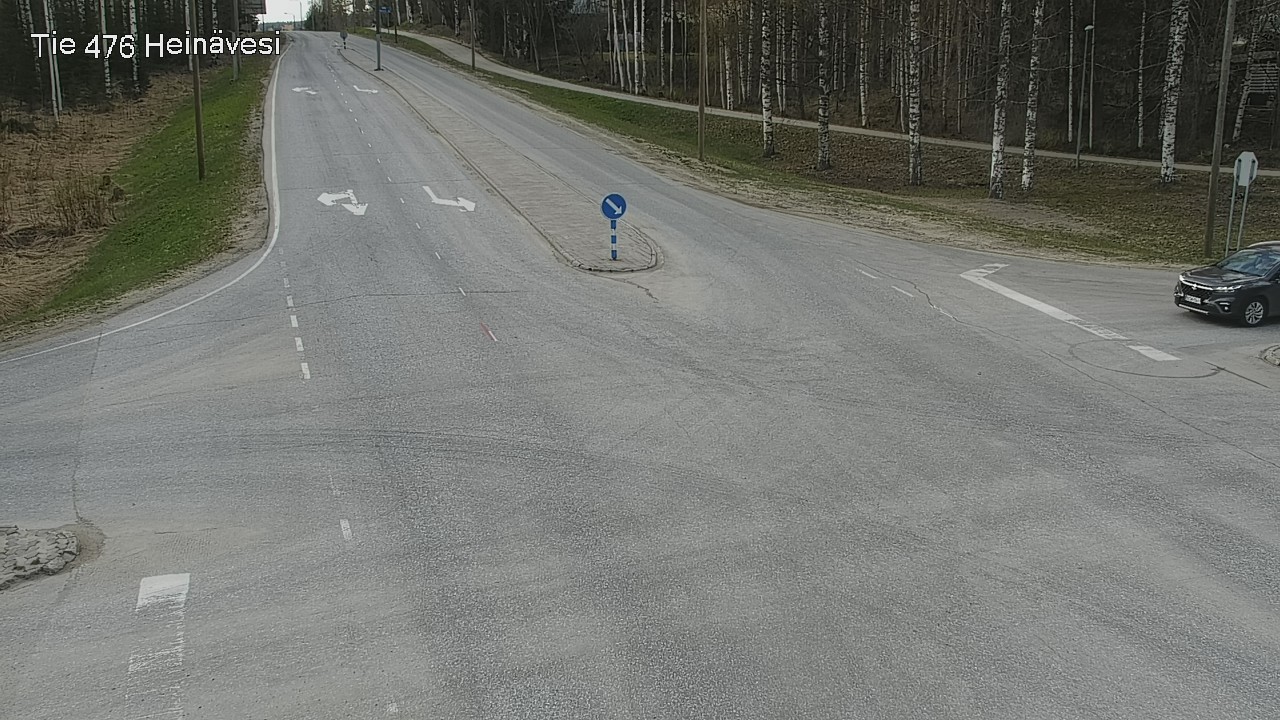 Weather Camera Image Väg 476 Heinävesi, Heinävesi, Pohjois-Karjala