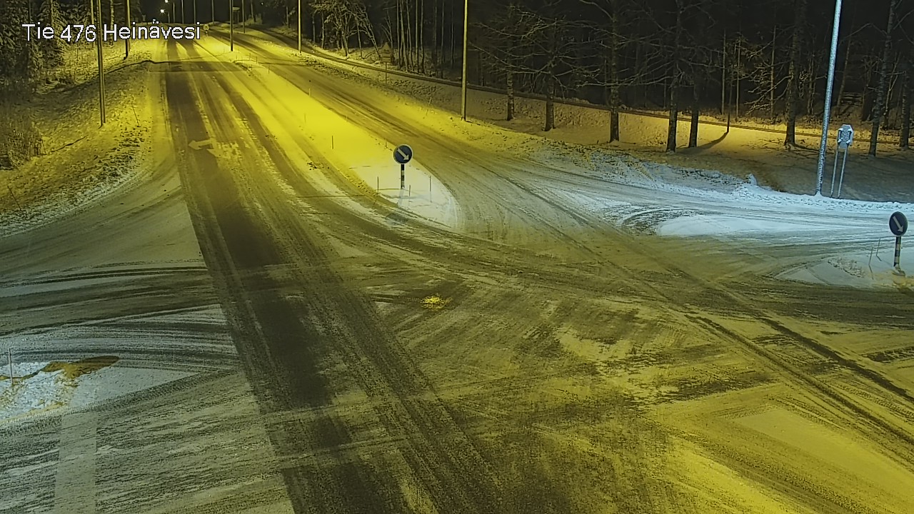 Weather Camera Image Väg 476 Heinävesi, Heinävesi, Pohjois-Karjala