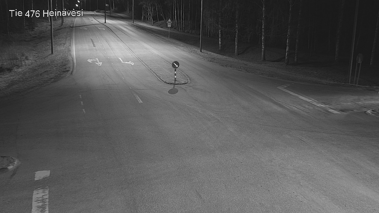 Weather Camera Image Väg 476 Heinävesi, Heinävesi, Pohjois-Karjala