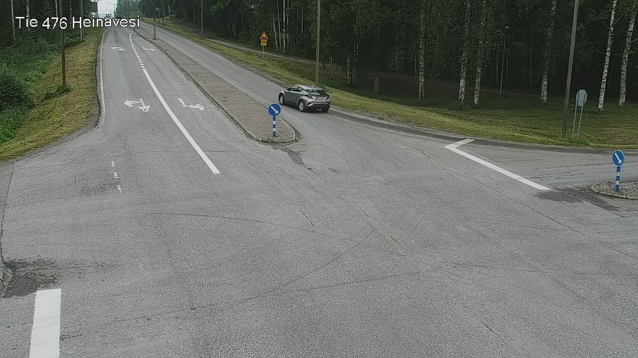 Weather Camera Image Väg 476 Heinävesi, Heinävesi, Pohjois-Karjala