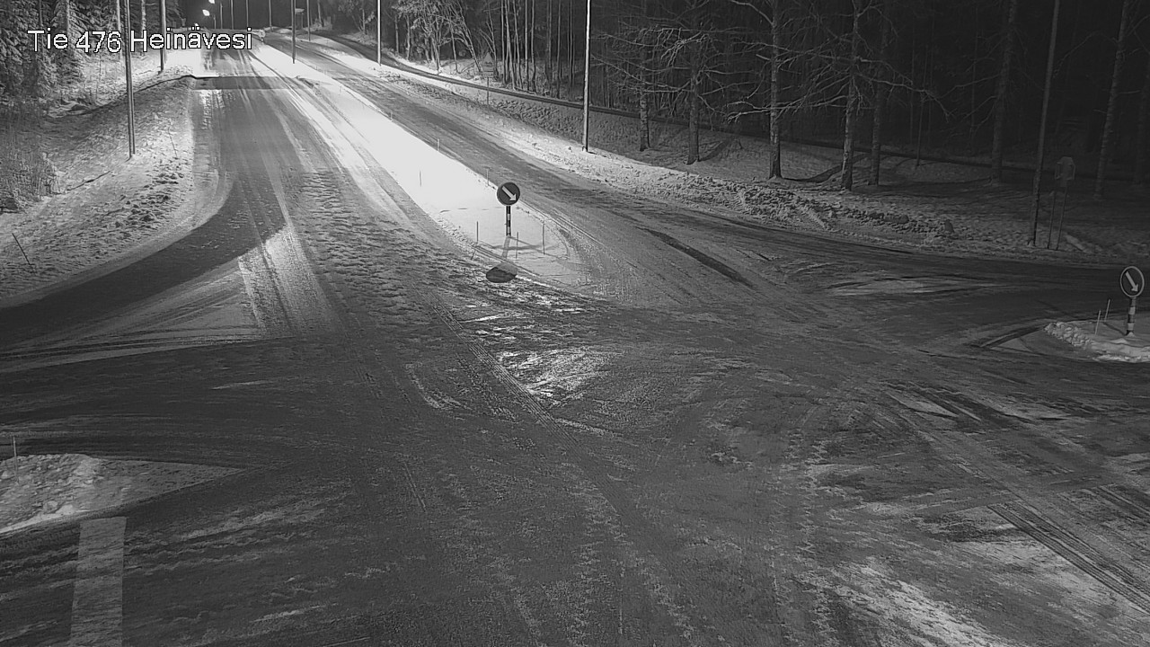 Weather Camera Image Väg 476 Heinävesi, Heinävesi, Pohjois-Karjala