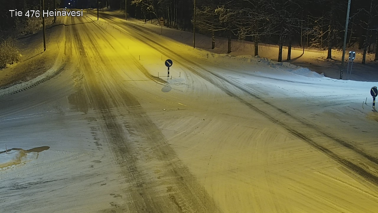 Weather Camera Image Road 476 Heinävesi, Heinävesi, Pohjois-Karjala