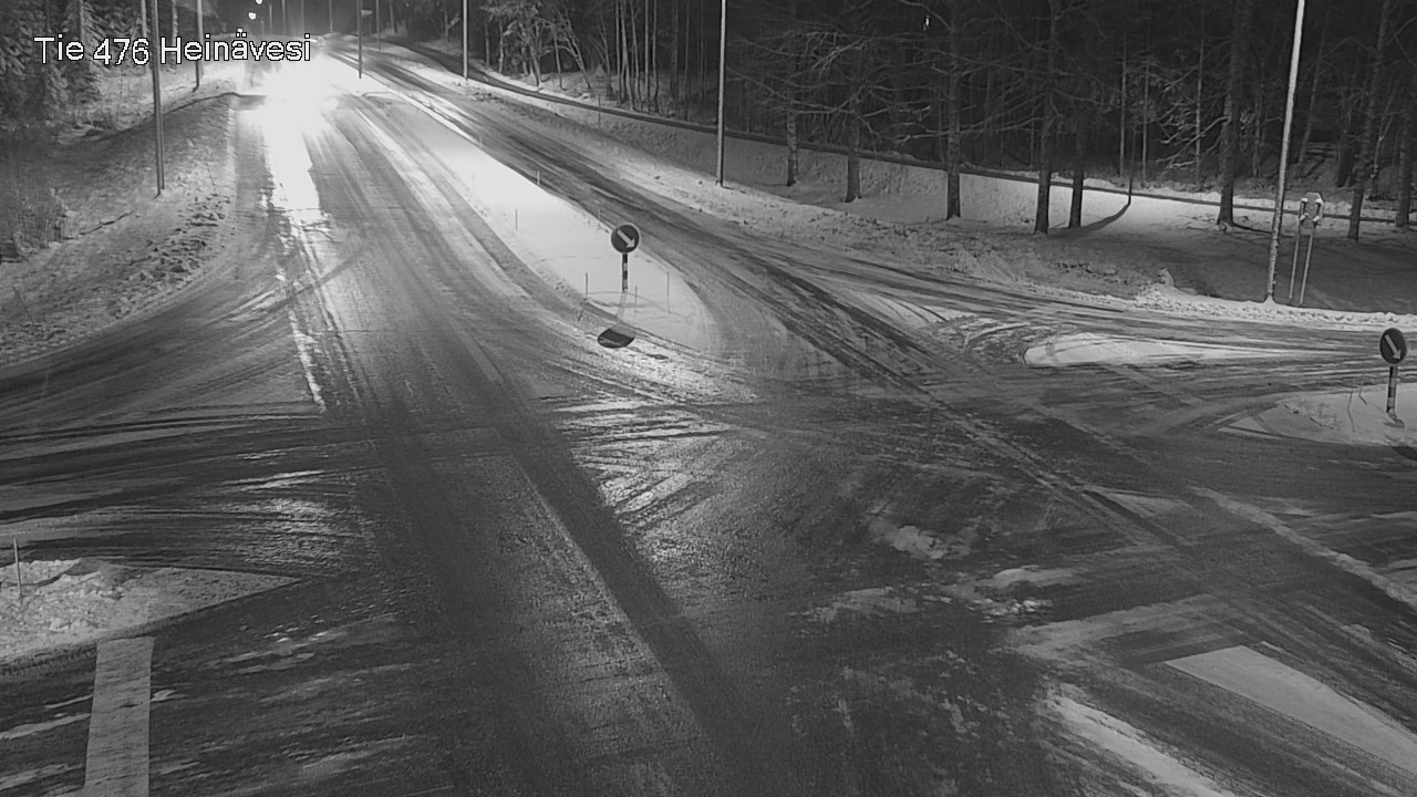 Weather Camera Image Väg 476 Heinävesi, Heinävesi, Pohjois-Karjala