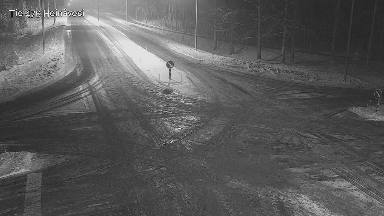 Weather Camera Image Väg 476 Heinävesi, Heinävesi, Pohjois-Karjala