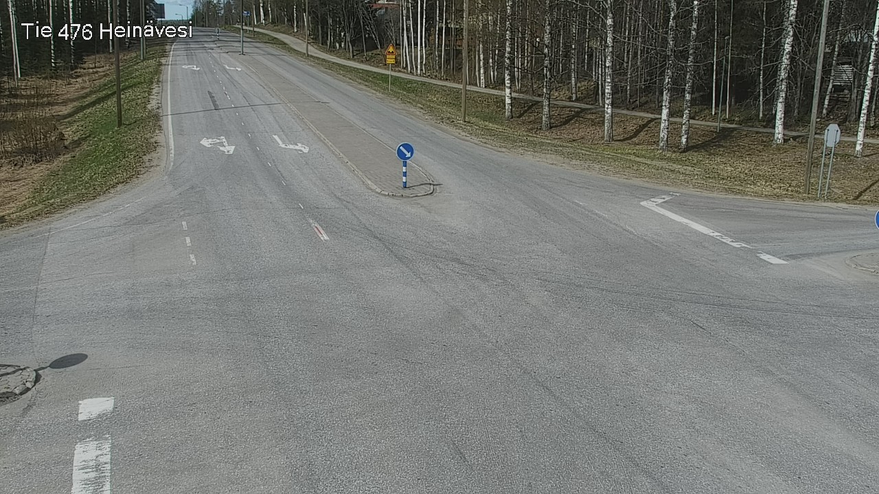 Weather Camera Image Väg 476 Heinävesi, Heinävesi, Pohjois-Karjala