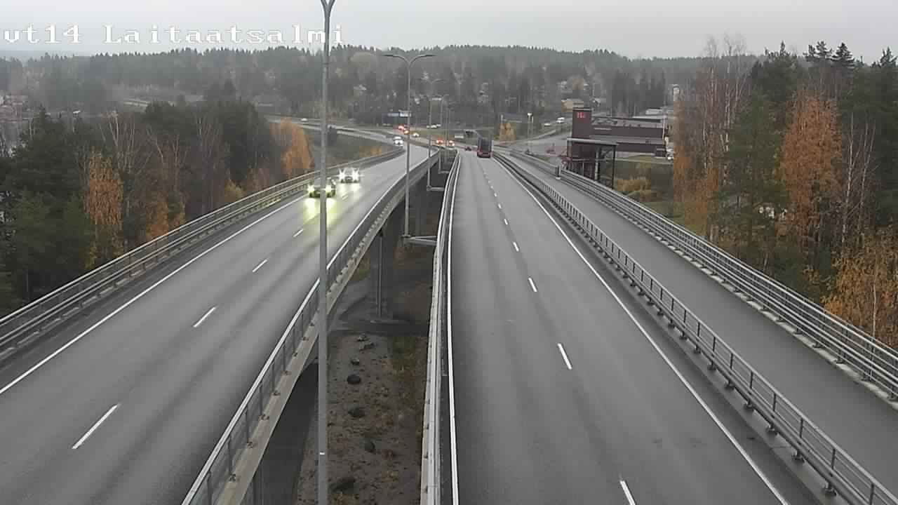 Kelikamerat Kuva Tie 14 Savonlinna, Laitaatsalmi silta, Savonlinna, Etelä-Savo