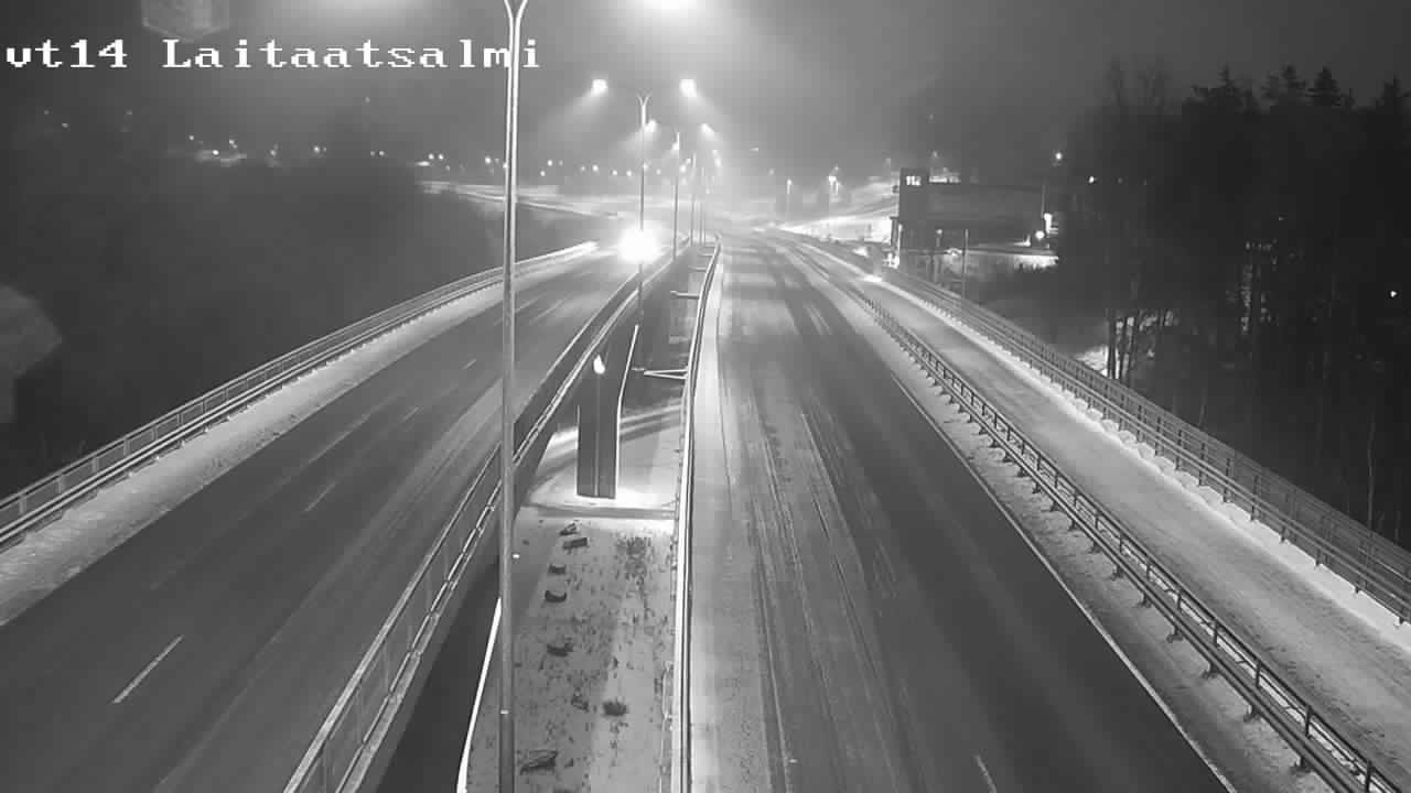 Weather Camera Image Väg 14 Nyslott, Laitaatsalmi, Savonlinna, Etelä-Savo