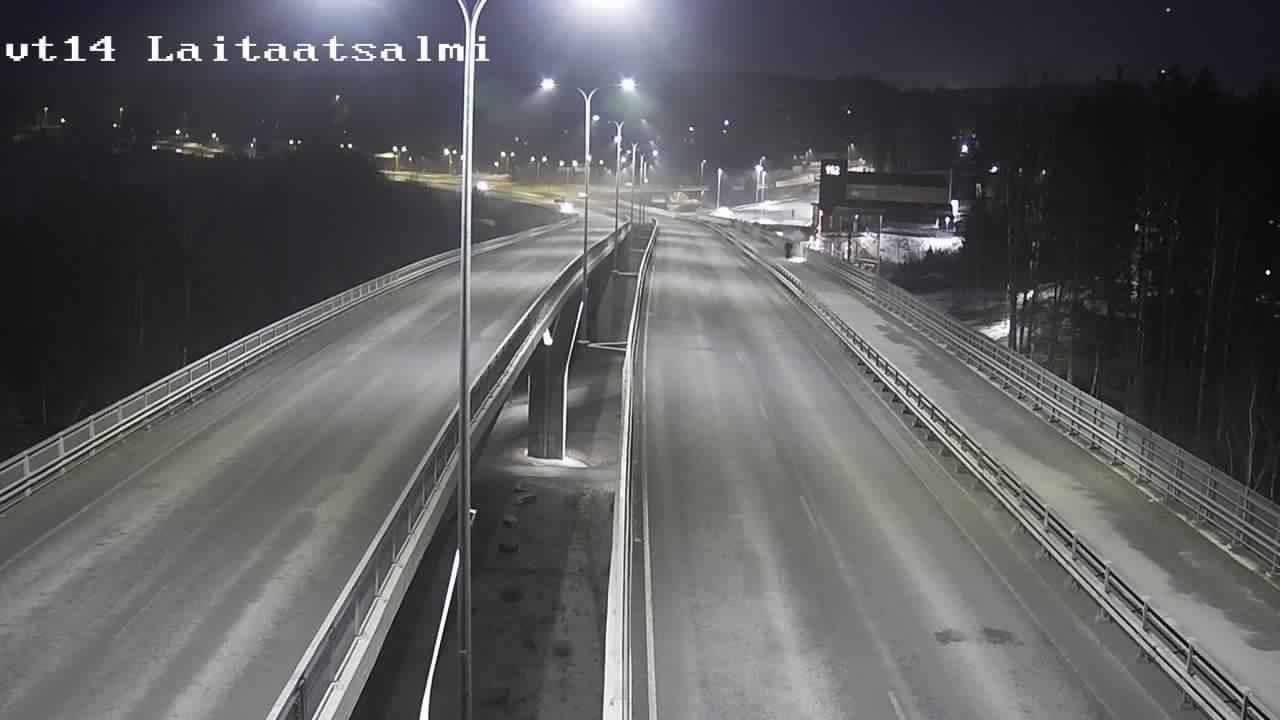 Weather Camera Image Väg 14 Nyslott, Laitaatsalmi, Savonlinna, Etelä-Savo