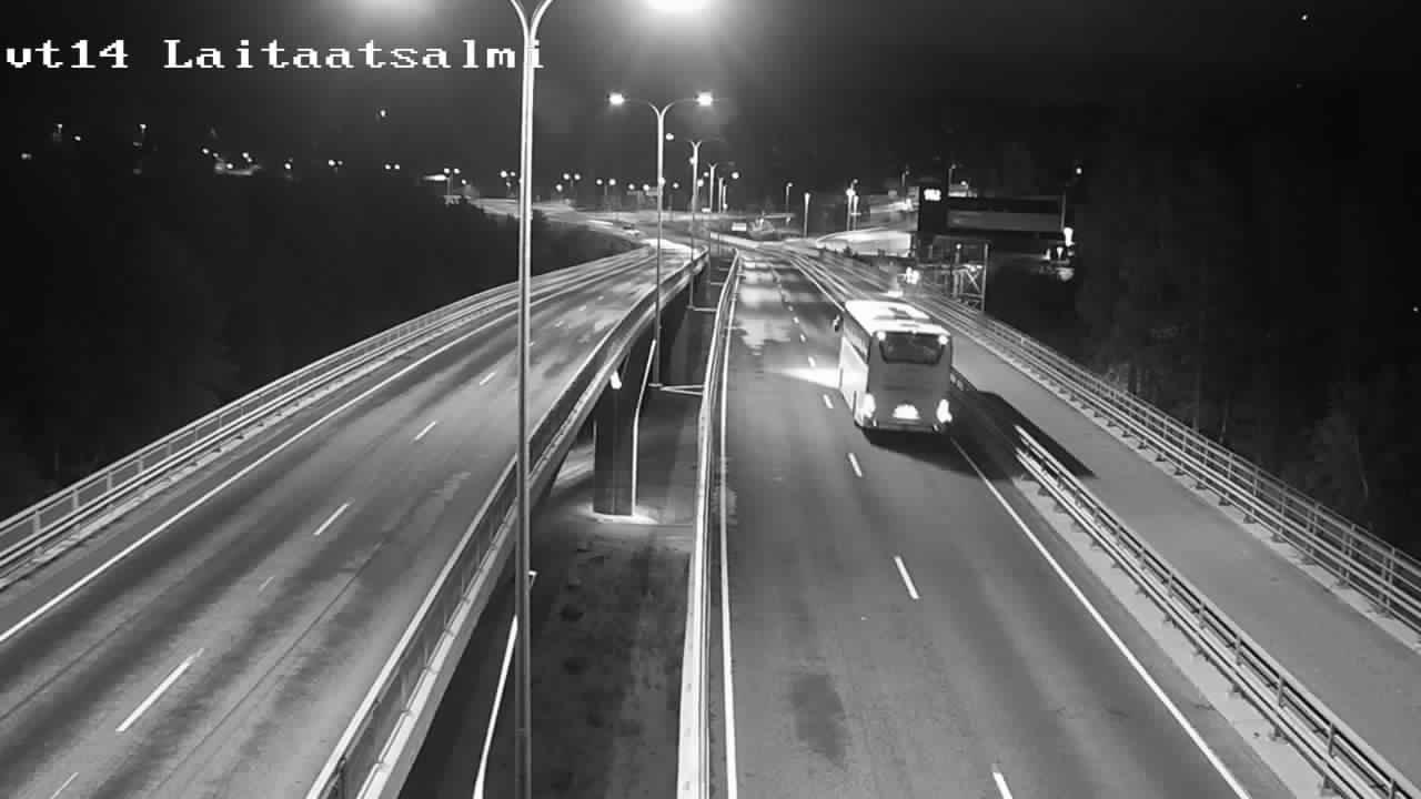 Weather Camera Image Väg 14 Nyslott, Laitaatsalmi, Savonlinna, Etelä-Savo