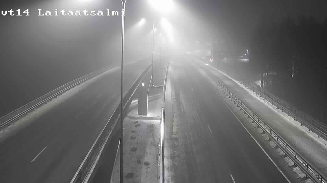 Weather Camera Image Väg 14 Nyslott, Laitaatsalmi, Savonlinna, Etelä-Savo