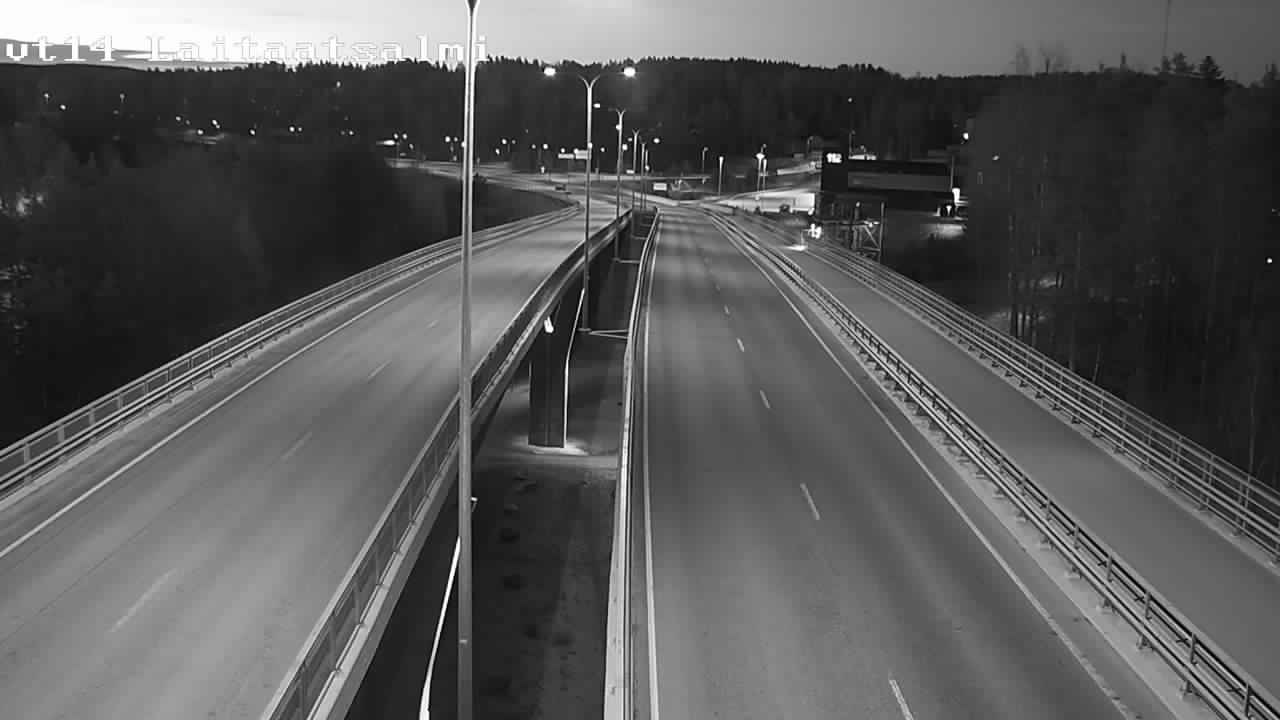 Weather Camera Image Väg 14 Nyslott, Laitaatsalmi, Savonlinna, Etelä-Savo
