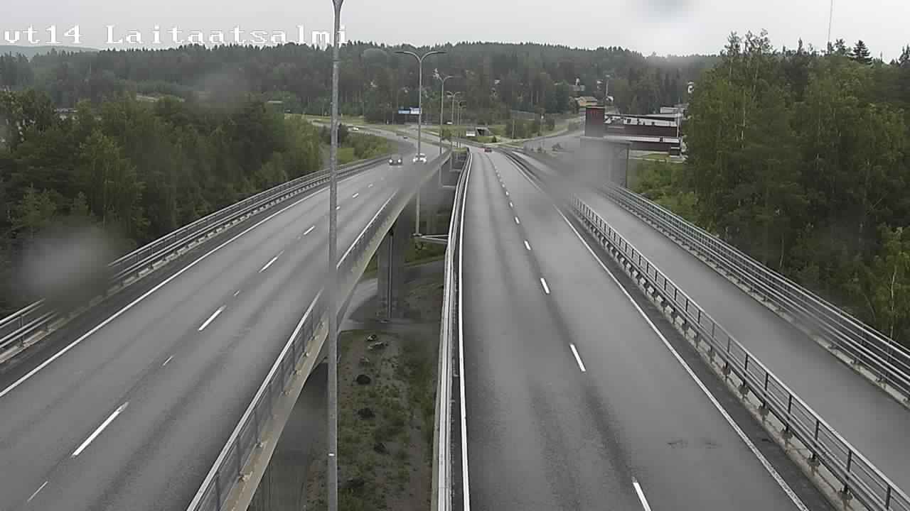 Kelikamerat Kuva Tie 14 Savonlinna, Laitaatsalmi silta, Savonlinna, Etelä-Savo
