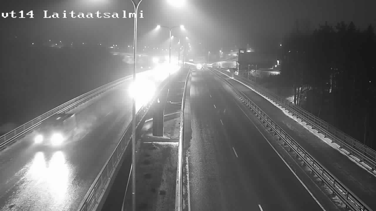 Weather Camera Image Väg 14 Nyslott, Laitaatsalmi, Savonlinna, Etelä-Savo