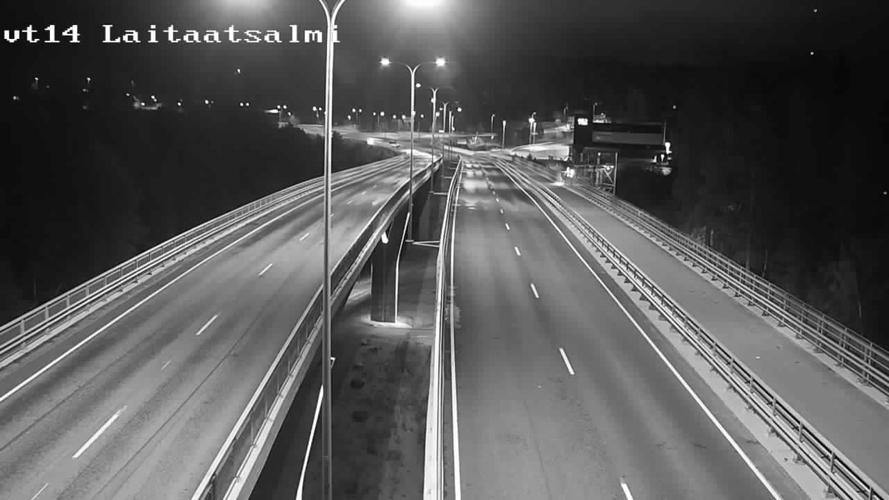Weather Camera Image Väg 14 Nyslott, Laitaatsalmi, Savonlinna, Etelä-Savo