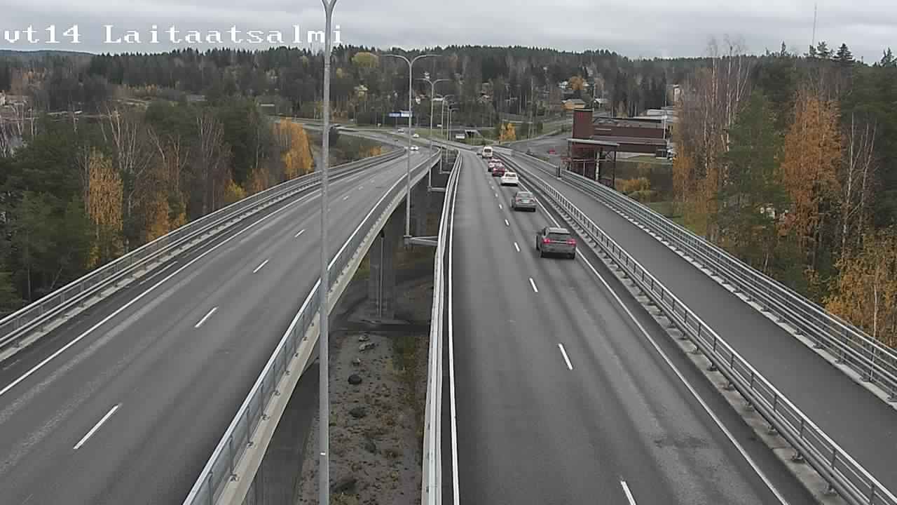 Kelikamerat Kuva Tie 14 Savonlinna, Laitaatsalmi silta, Savonlinna, Etelä-Savo