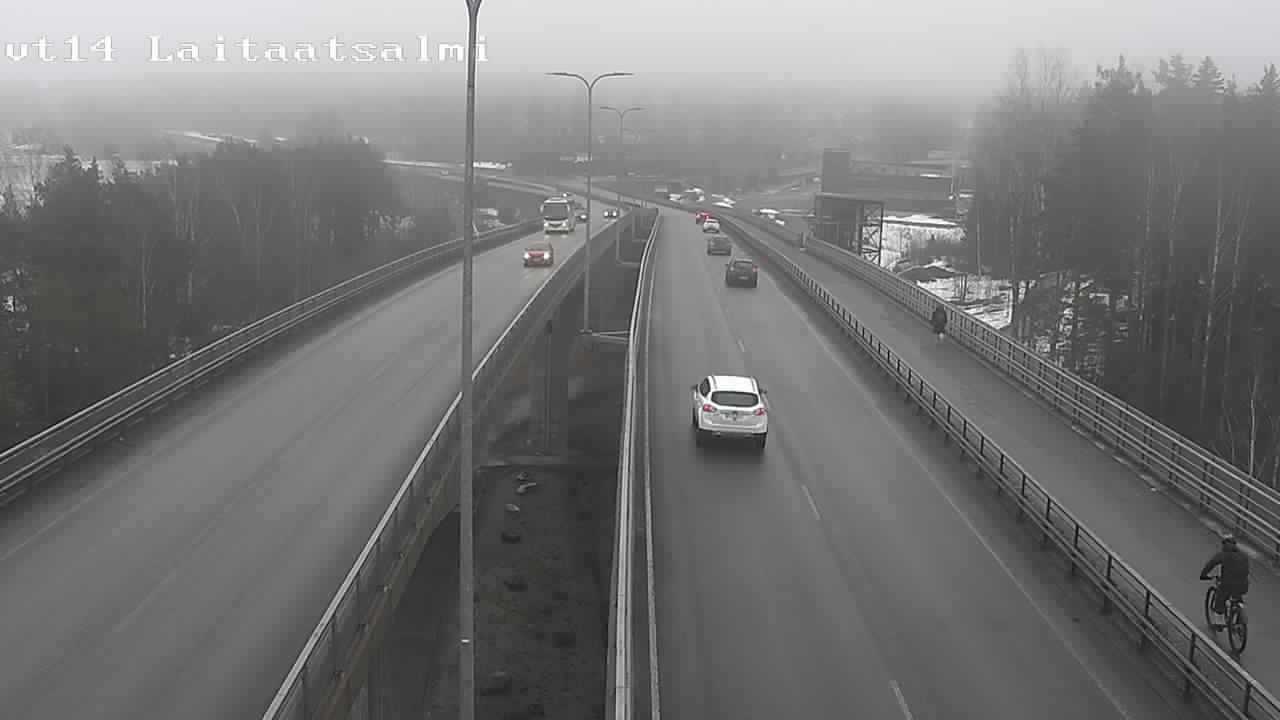 Kelikamerat Kuva Tie 14 Savonlinna, Laitaatsalmi silta, Savonlinna, Etelä-Savo