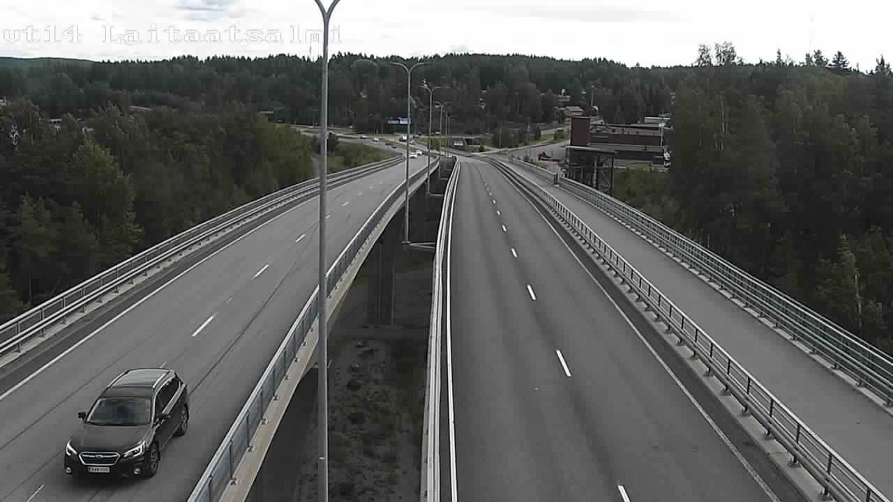 Kelikamerat Kuva Tie 14 Savonlinna, Laitaatsalmi silta, Savonlinna, Etelä-Savo