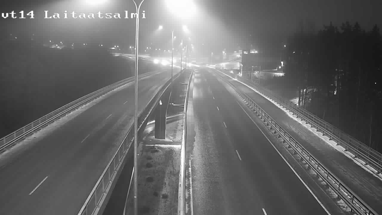 Weather Camera Image Väg 14 Nyslott, Laitaatsalmi, Savonlinna, Etelä-Savo