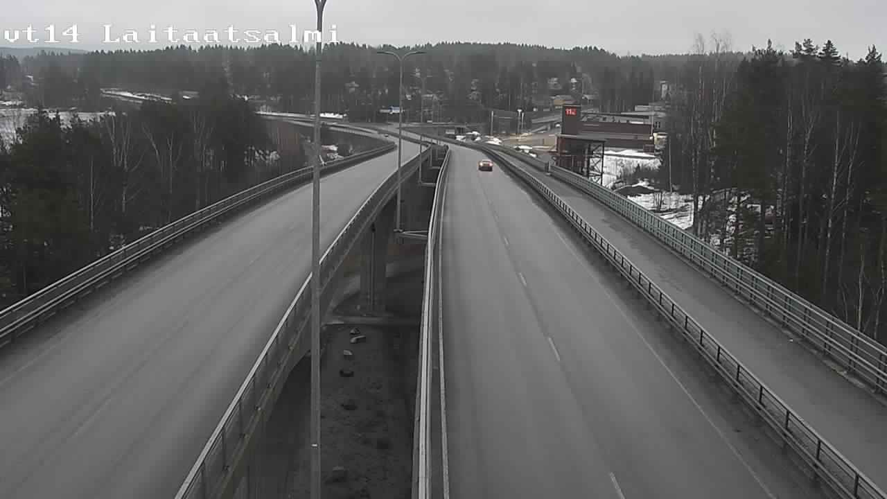 Kelikamerat Kuva Tie 14 Savonlinna, Laitaatsalmi silta, Savonlinna, Etelä-Savo