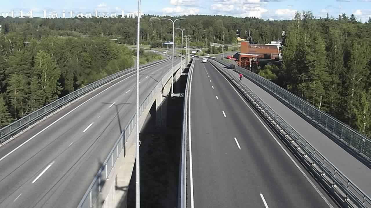 Kelikamerat Kuva Tie 14 Savonlinna, Laitaatsalmi silta, Savonlinna, Etelä-Savo
