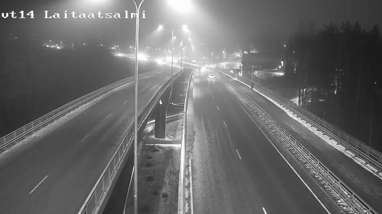Weather Camera Image Väg 14 Nyslott, Laitaatsalmi, Savonlinna, Etelä-Savo