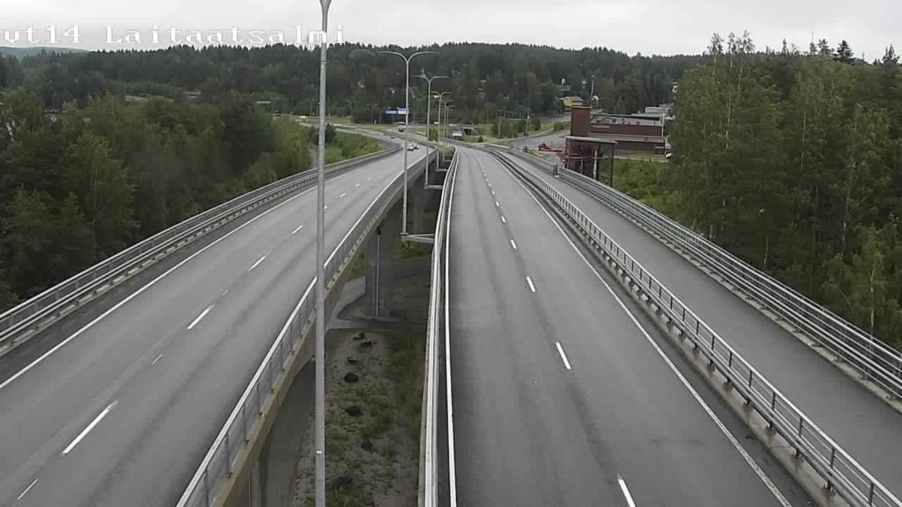 Weather Camera Image Road 14 Savonlinna, Laitaatsalmi, Savonlinna, Etelä-Savo