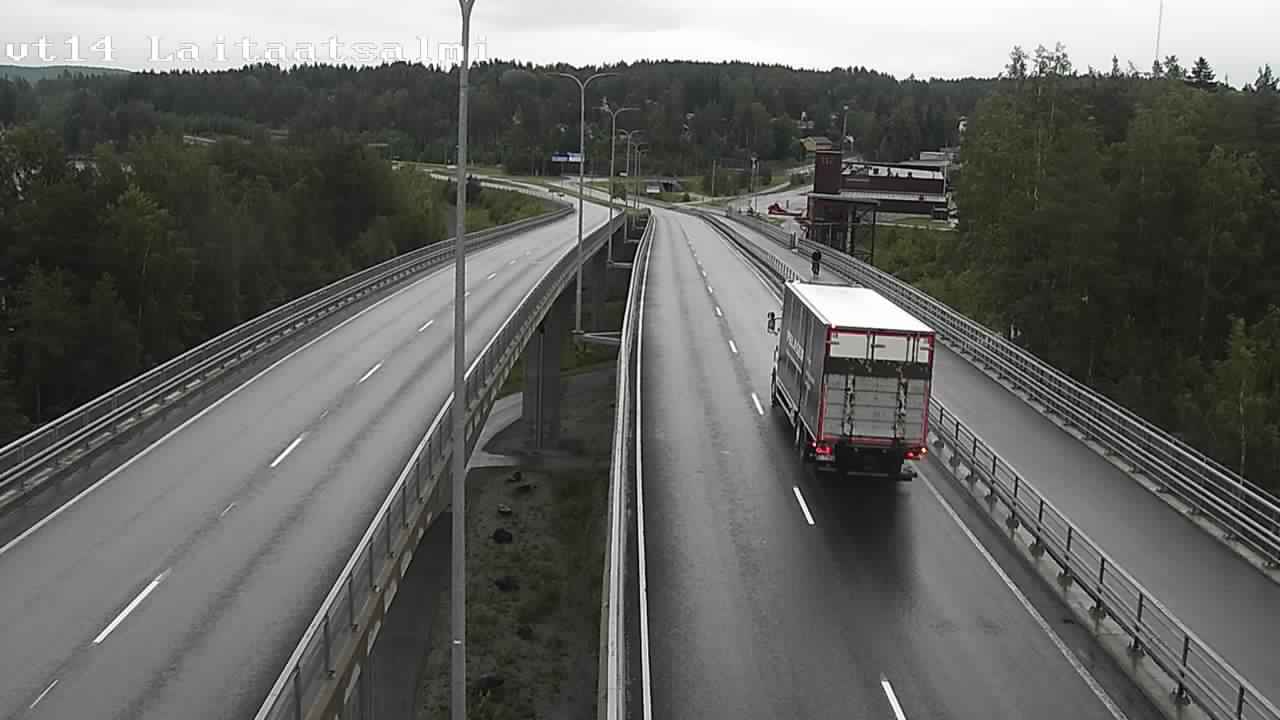 Kelikamerat Kuva Tie 14 Savonlinna, Laitaatsalmi silta, Savonlinna, Etelä-Savo