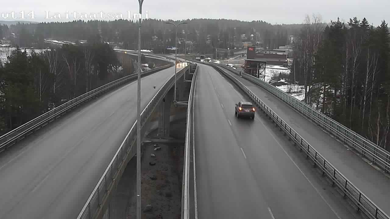 Kelikamerat Kuva Tie 14 Savonlinna, Laitaatsalmi silta, Savonlinna, Etelä-Savo