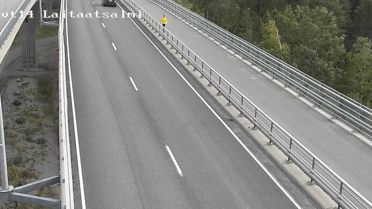 Weather Camera Image Väg 14 Nyslott, Laitaatsalmi, Savonlinna, Etelä-Savo
