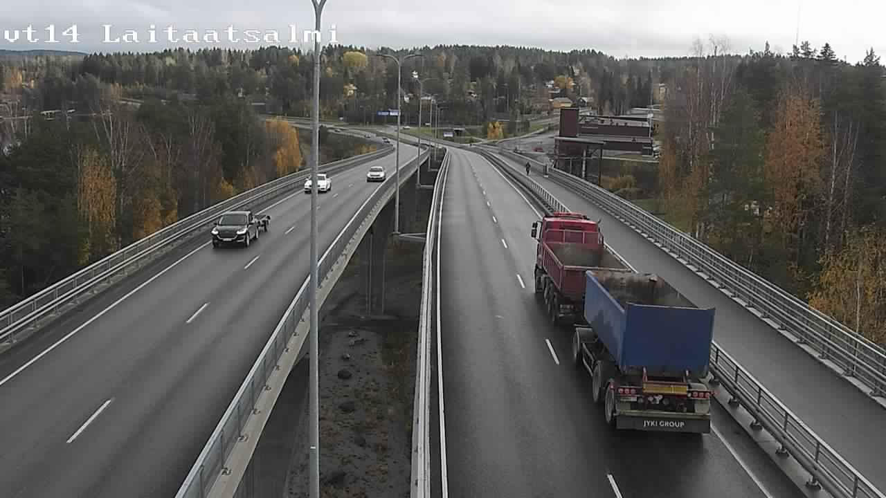 Kelikamerat Kuva Tie 14 Savonlinna, Laitaatsalmi silta, Savonlinna, Etelä-Savo