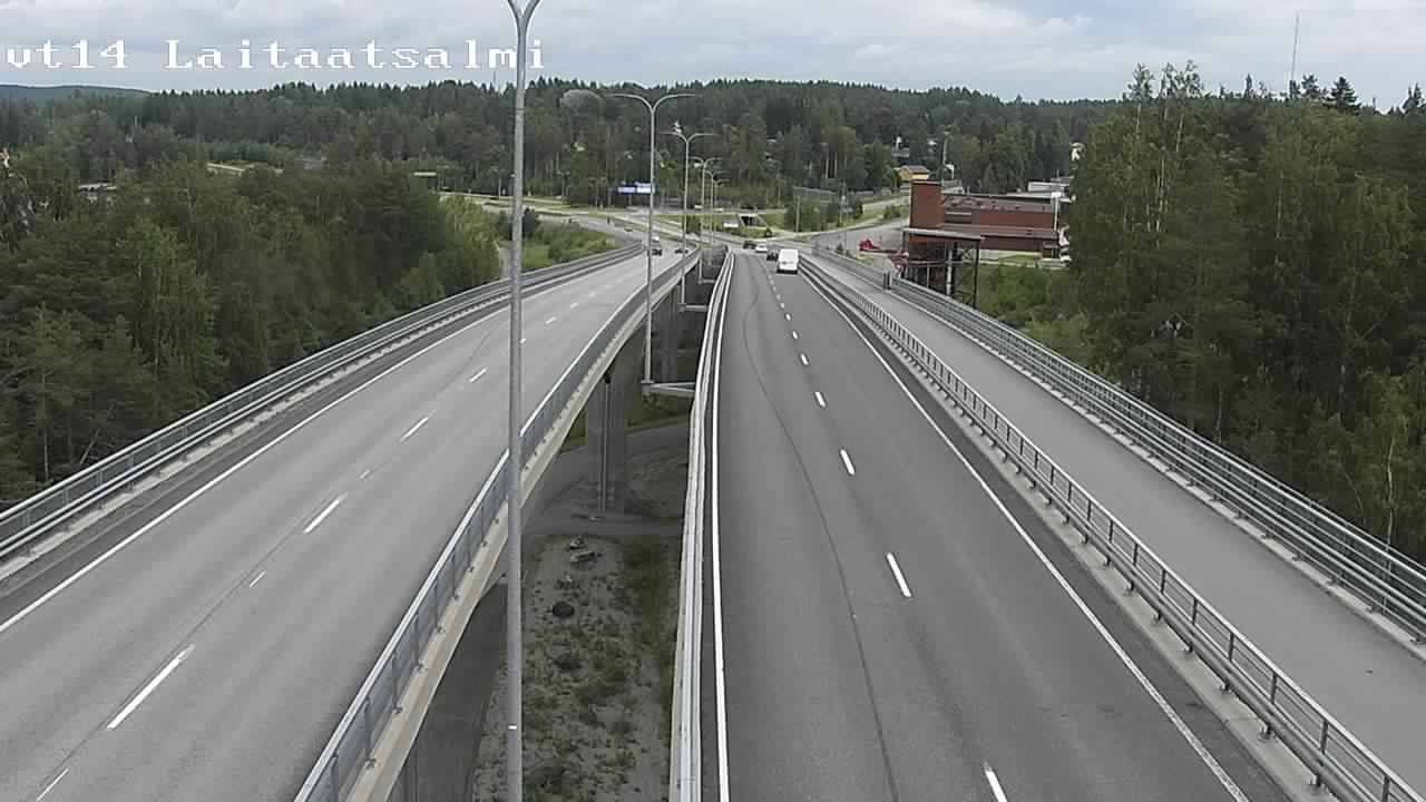 Kelikamerat Kuva Tie 14 Savonlinna, Laitaatsalmi silta, Savonlinna, Etelä-Savo