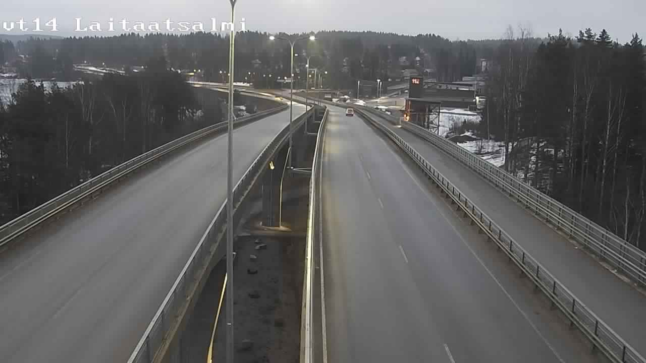 Kelikamerat Kuva Tie 14 Savonlinna, Laitaatsalmi silta, Savonlinna, Etelä-Savo