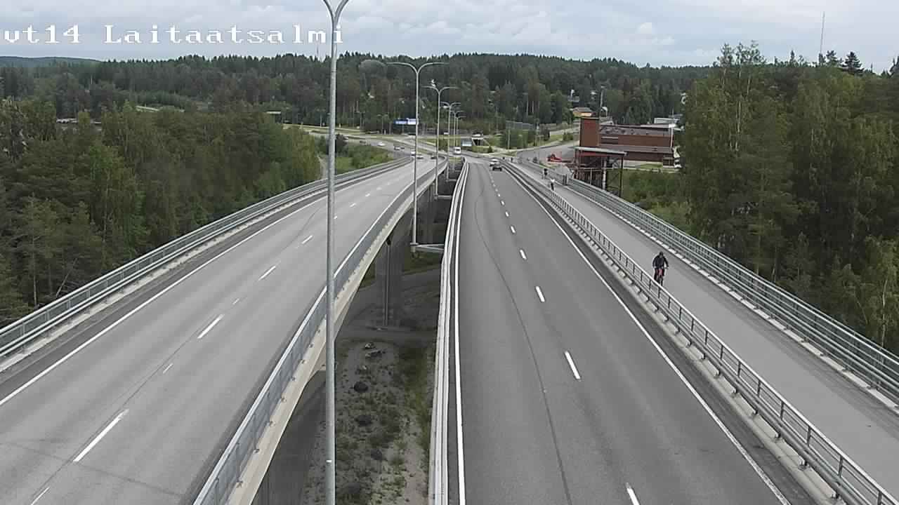 Kelikamerat Kuva Tie 14 Savonlinna, Laitaatsalmi silta, Savonlinna, Etelä-Savo