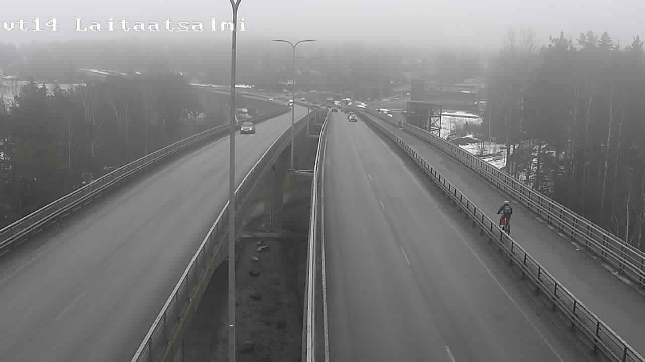 Kelikamerat Kuva Tie 14 Savonlinna, Laitaatsalmi silta, Savonlinna, Etelä-Savo